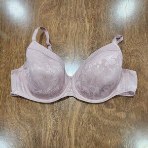 Soma Perfect Coverage Lightest Lift Underwire Bra Size 42C Color Tan